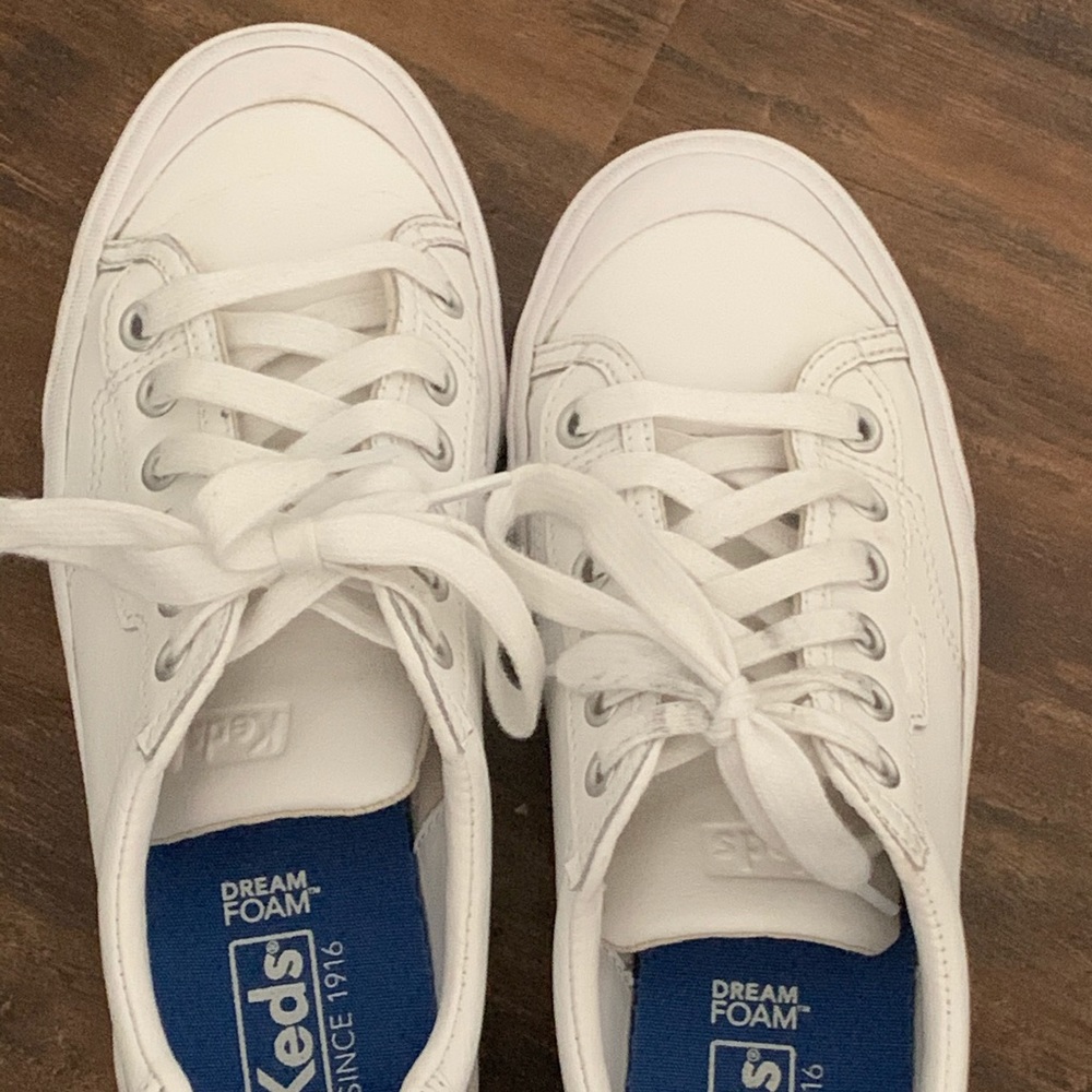 Keds Crew Kick 75 White Leather Sneakers